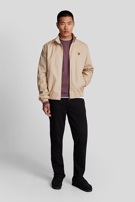 LAMBSWOOL BLEND CREW NECK JUMPER HIGHLAND MAUVE MARL 5