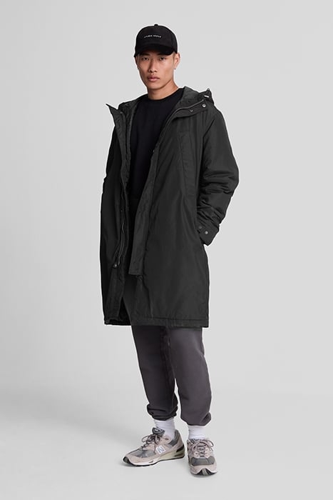 LONGLINE PARKA JET BLACK 3