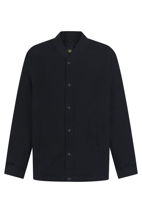 WADDED LOGO JACKET DARK NAVY 4