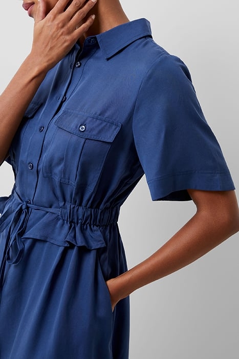 ARIELLE SHIRT DRESS MIDNIGHT BLUE 3