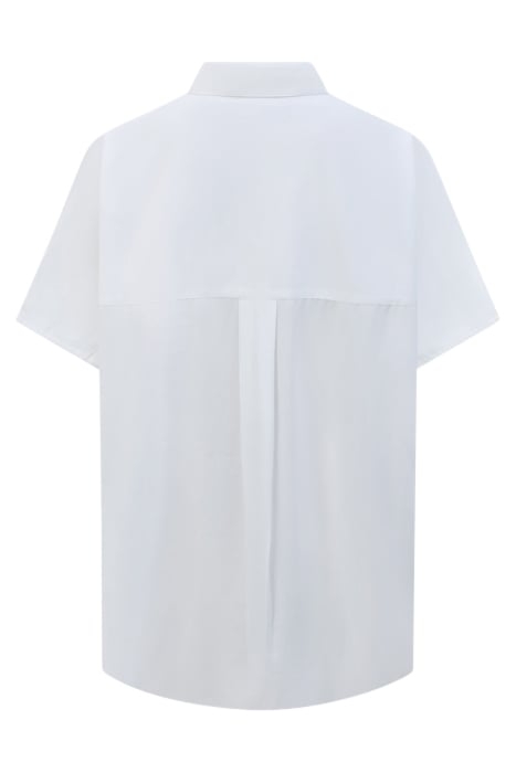 SLVLESS CREPE LIGHT POPOVER SUMMER WHITE 2
