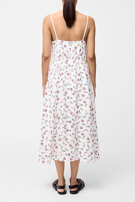 FLORIANNA STRAPPY DRESS SUMMER WHITE MULTI 2