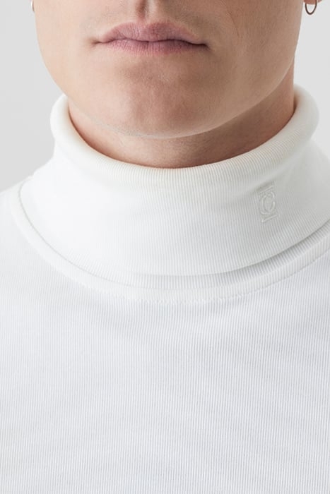 TURTLENECK LONGSLEEVE T-SHIRTS MARBLE WHITE 5