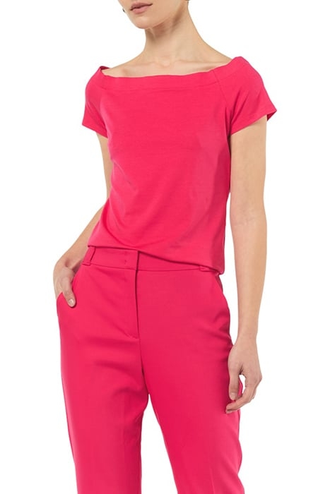 COMMA T-SHIRTS FUCSIA 1