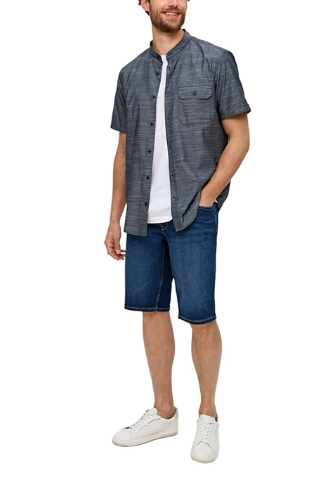 S.OLIVER SHIRTS BLUE-MARINE 3