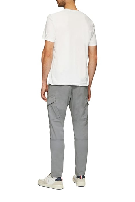 S.OLIVER PANTS GREY/BLACK 3