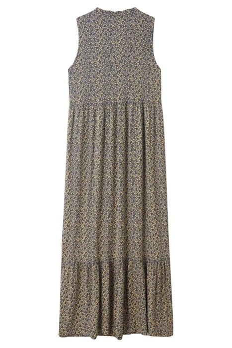 SONIA JERSEY MAXI DRESS GREY MULTI 2
