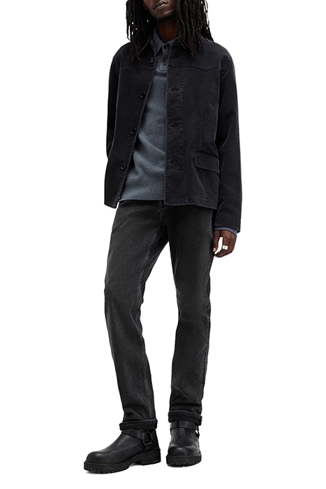 STATTEN LS POLO SMITH BLUE 7