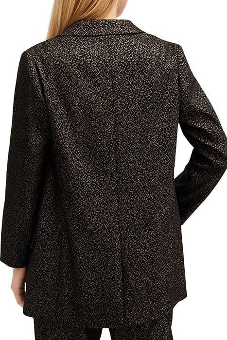 ALEIDA LUX BLAZER BLACK/GOLD 2
