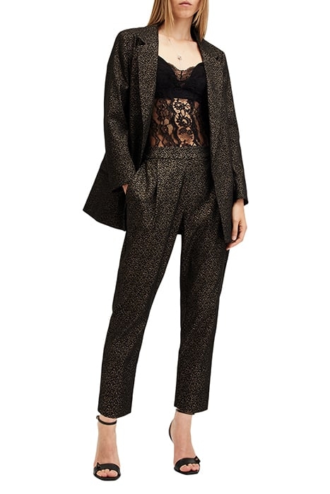 ALEIDA LUX BLAZER BLACK/GOLD 3