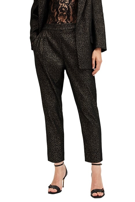 ALEIDA LUX TROUSER BLACK/GOLD 1