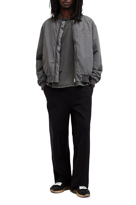 HEATH SS CREW WASHED BLACK 5