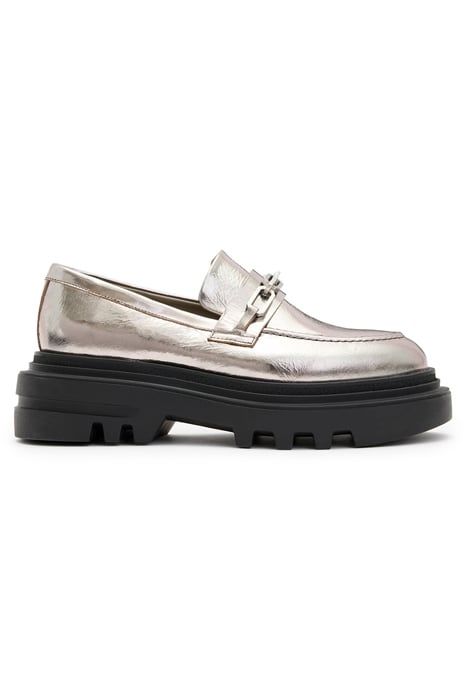 ALEXIA CHAIN LOAFER GUNMETAL GREY 1