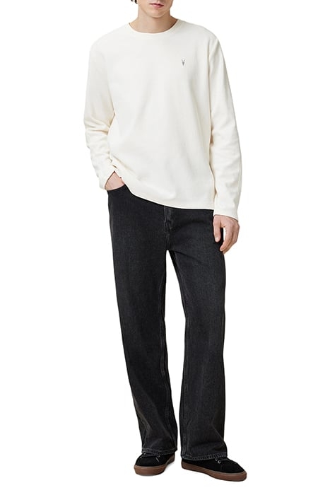 ROWE LS CREW CHALK WHITE 3