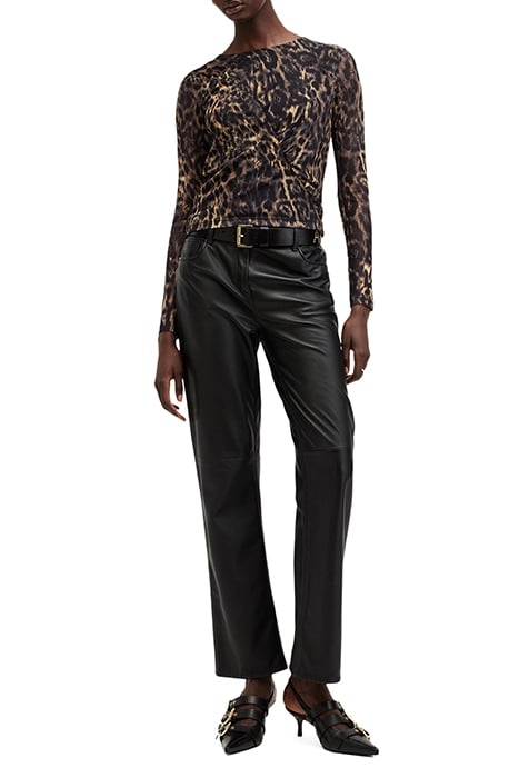 EDANA MESH TOP JINX GOLDEN BROWN 3