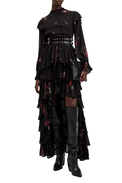 CAVARLY LS MAXI DRES MORTEM BLACK 3