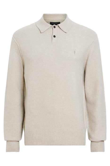 STATTEN LS POLO PALE GREY 4