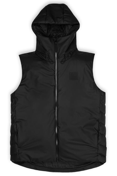 LOOP VEST BLACK UNISEX 1