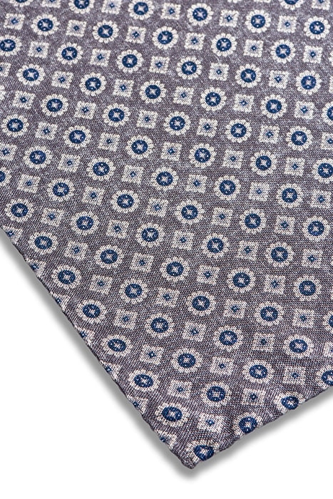 GREY DOUBLE-SIDED POCKET SQUARE 4