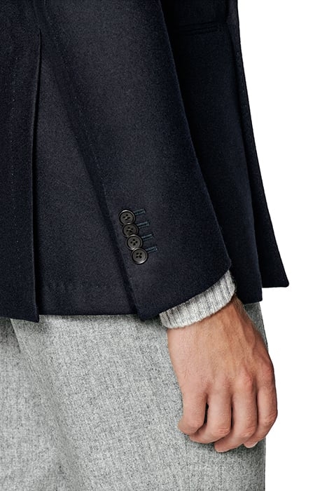 NAVY TAILORED FIT HAVANA BLAZER 8