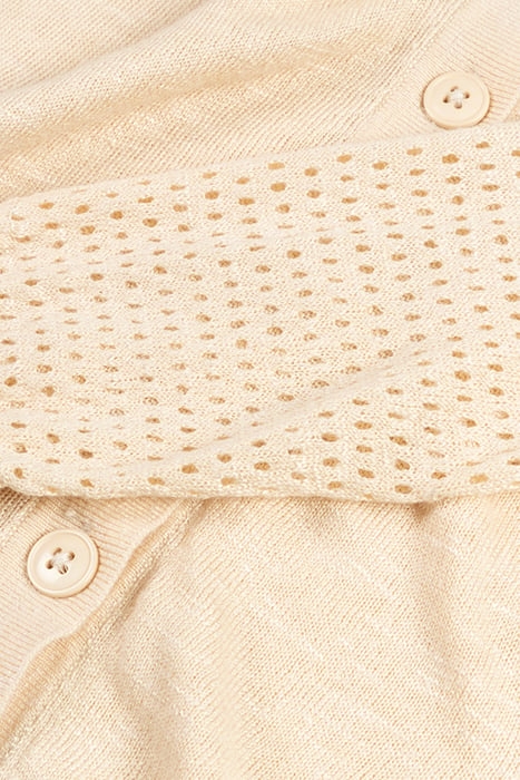 CARDIGAN LONG SLEEVES WOOD ASH 7