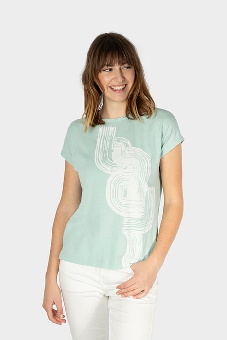 T-SHIRT 1/2 SLEEVES BLUE HAZE 1