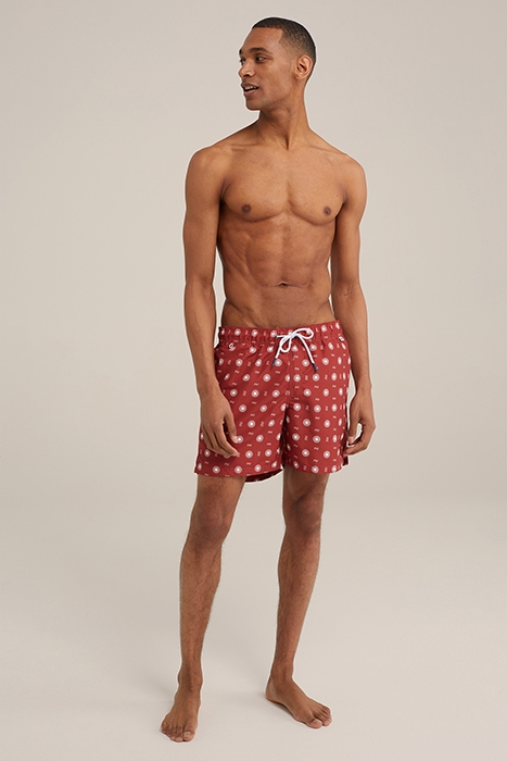 BEACH SHORT RUST BROWN 3