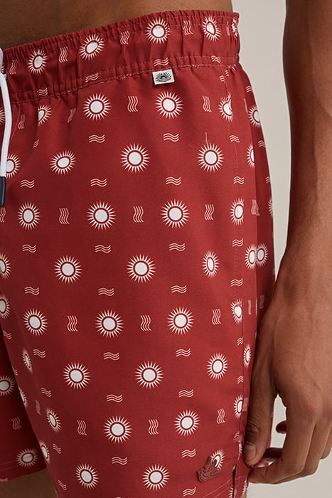 BEACH SHORT RUST BROWN 6