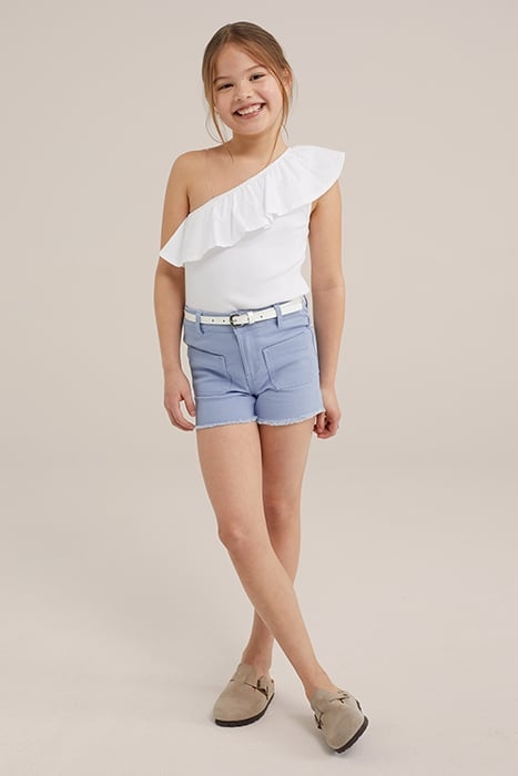 5-POCKET MID WAIST ICE BLUE 2