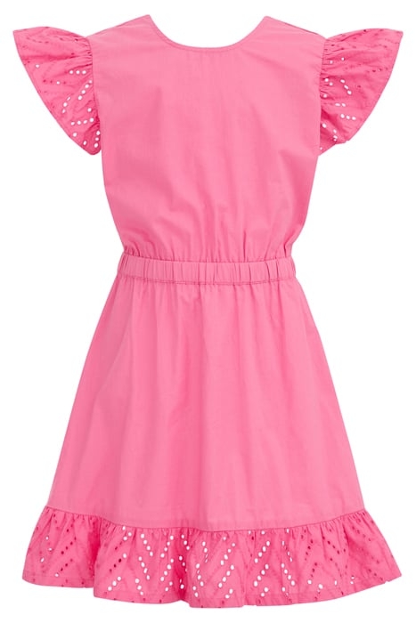 DRESS MID LENGTH BRIGHT PINK 3