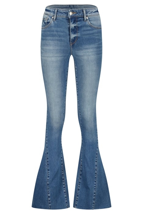 SUNRISE SEAM JEANS MID BLUE STONE 1