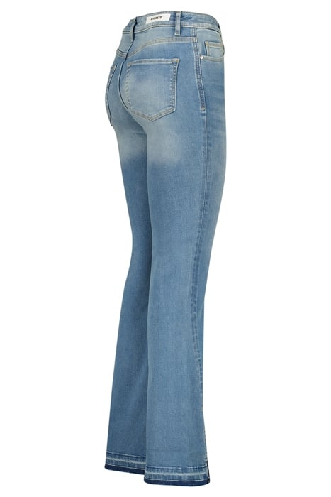 FAYE SPLIT JEANS MID BLUE STONE 3