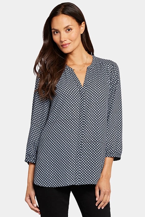 PINTUCK BLOUSE DIAMOND PEAK 1