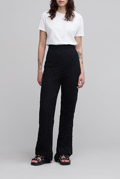 WHITE KNOTTED ORGANIC COTTON T-SHIRT 2