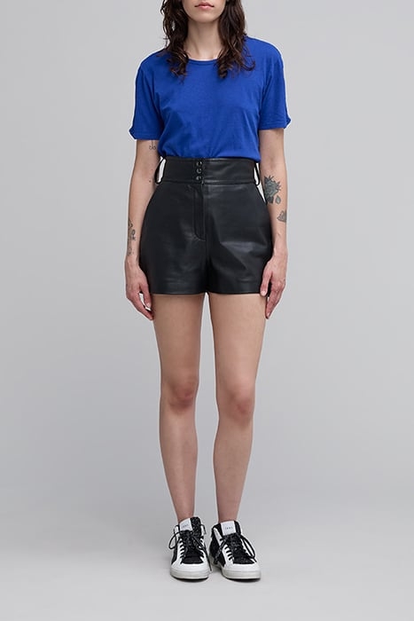 ELECTRIC BLUE ROUND-NECK T-SHIRT 3