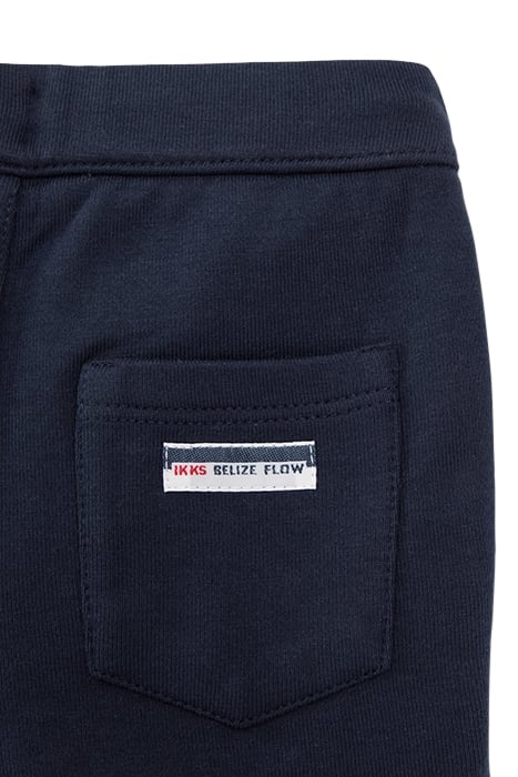 BABY BOYS' NAVY/ORIGAMI PRINT REVERSIBLE SHORTS 7