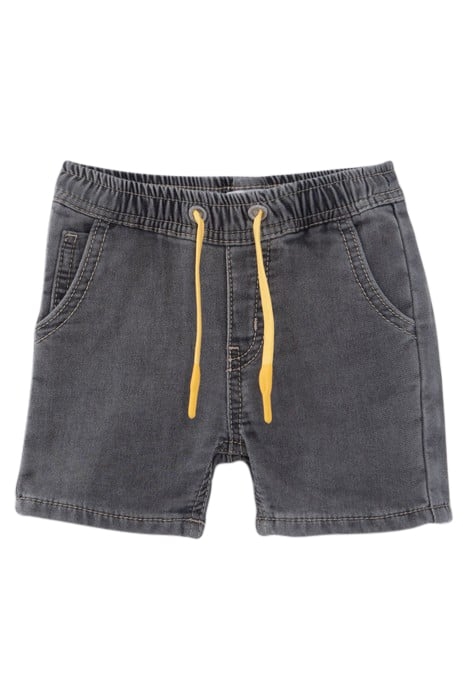 BABY BOYS’ YELLOW POLO SHIRT, DENIM BERMUDA SHORTS OUTFIT 2