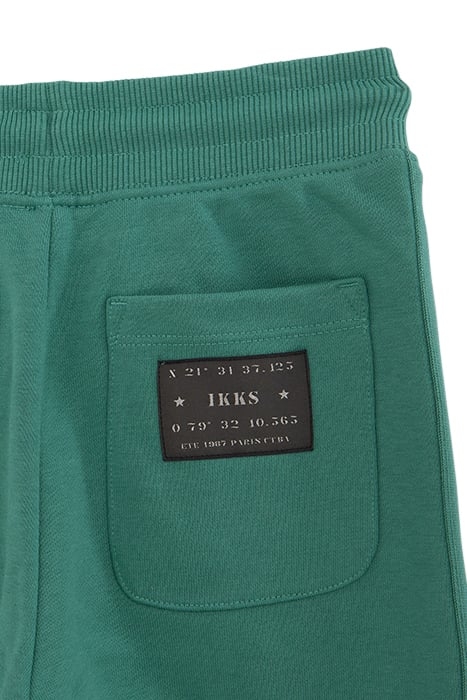 BOYS' GREEN JOGGERS WITH STRIPED BRAID DOWN SIDE 6