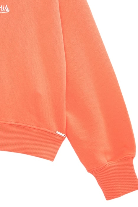 GIRLS’ RED HOODIE WITH SLOGAN STRAWBERRY PRINT 3