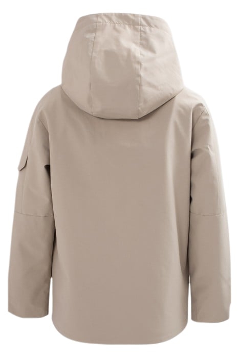 BOYS’ BEIGE PARKA WITH HEAT-SEALED SEAMS 2
