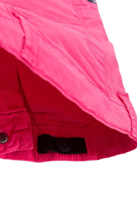 BOYS' PINK CARGO BERMUDA SHORTS 6