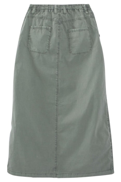 GIRLS’ KHAKI LONG SKIRT 2