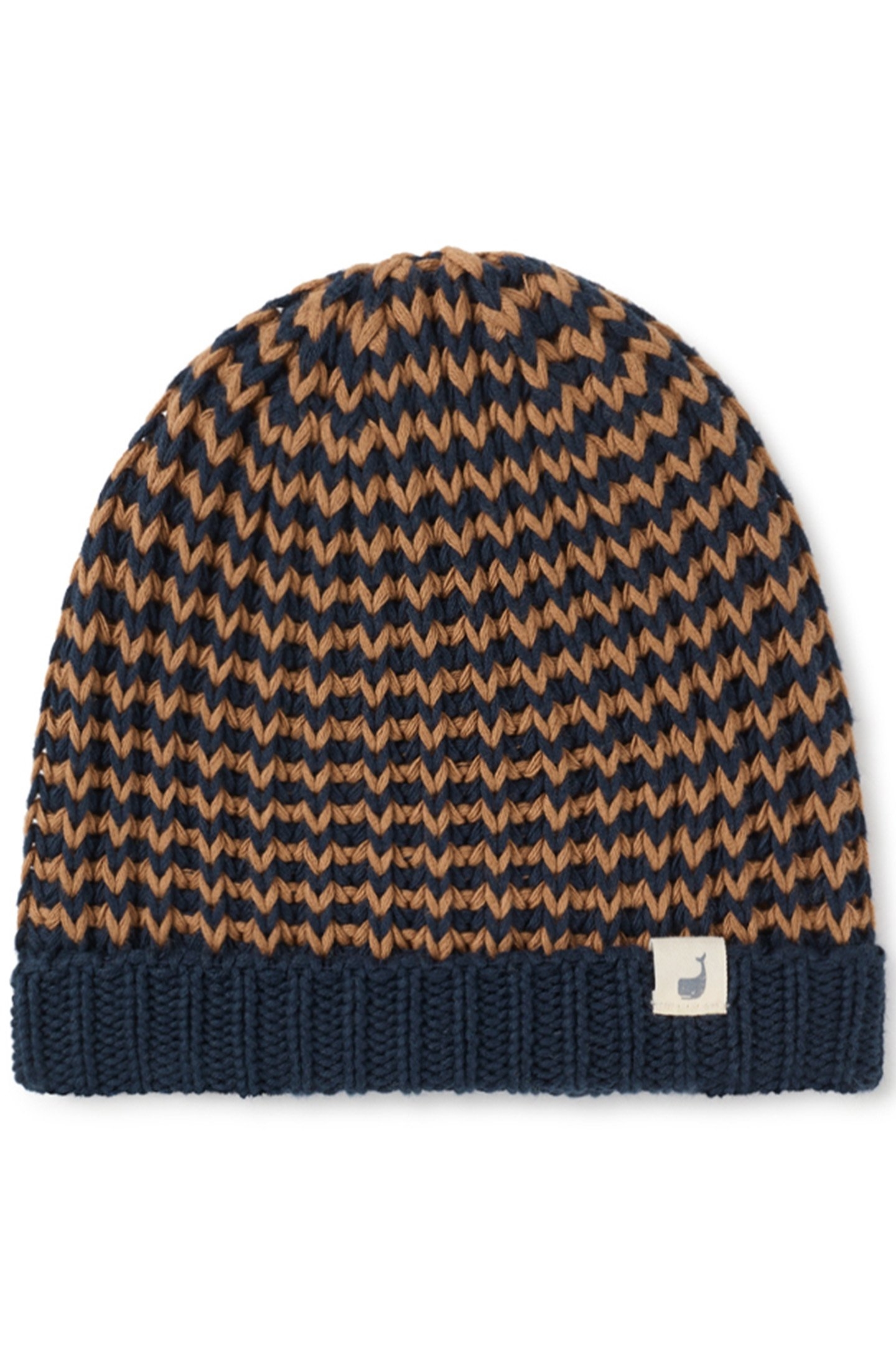 KATIU BEANIE - BICOLOUR NAVY 1