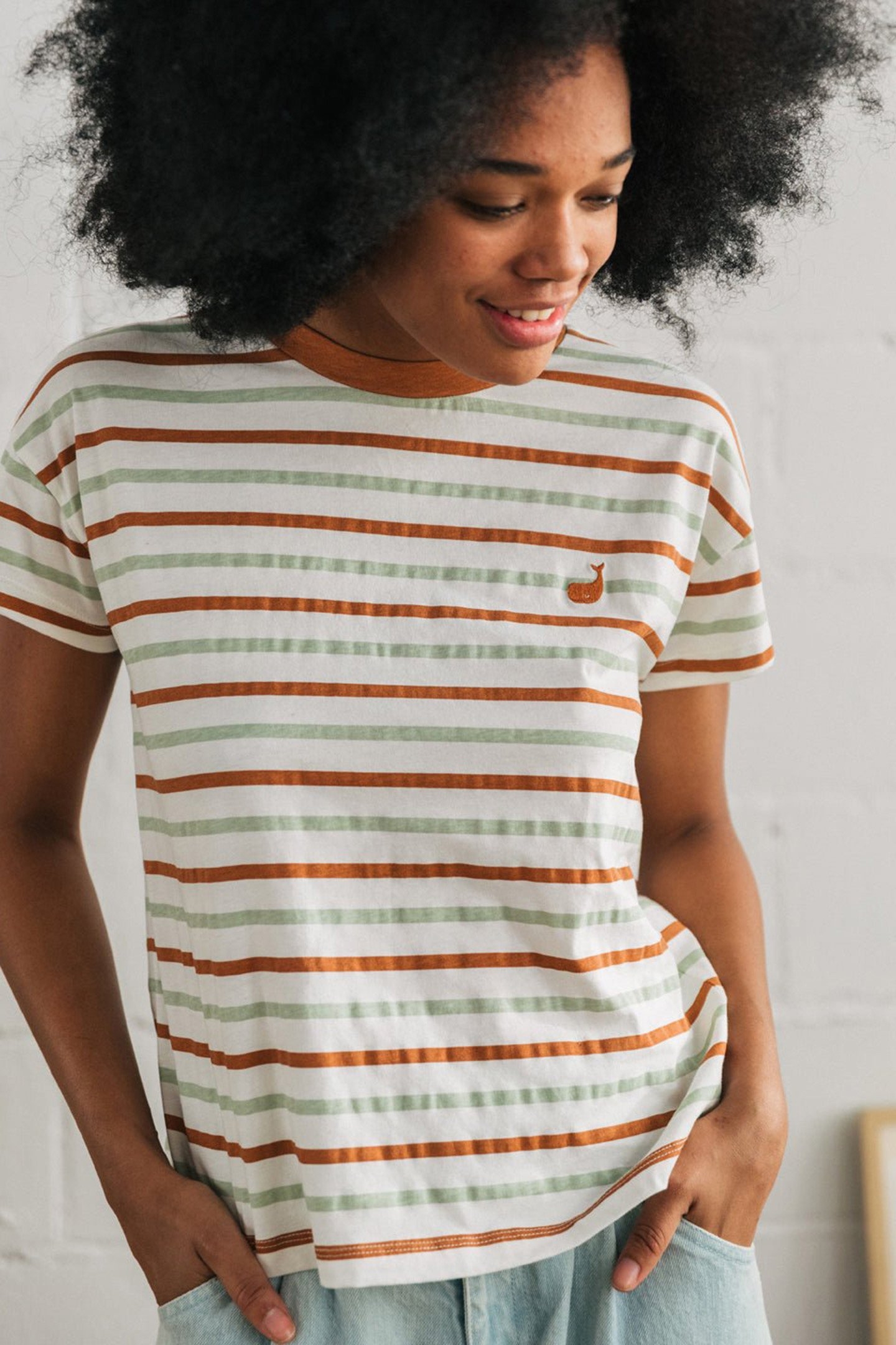 APIAO - AQUA GREEN STRIPES 1