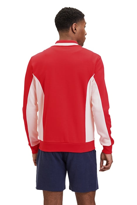 SETTANTA TRACK JACKET TRUE RED-ANTIQUE WHITE 2
