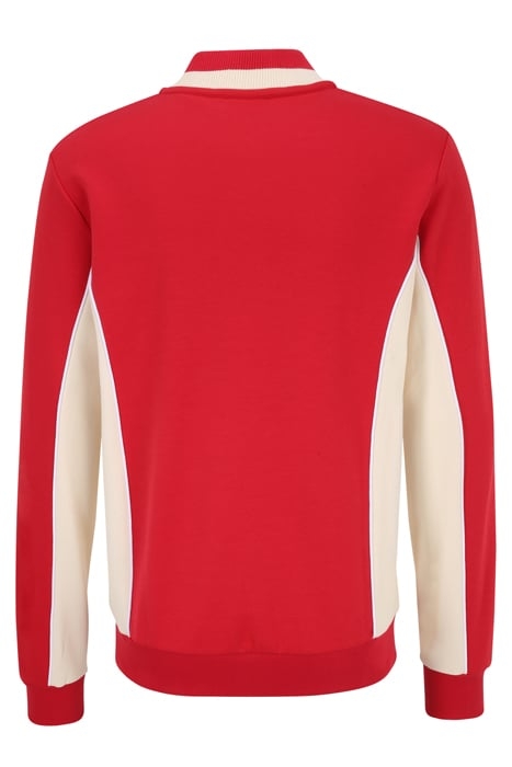 SETTANTA TRACK JACKET TRUE RED-ANTIQUE WHITE 5
