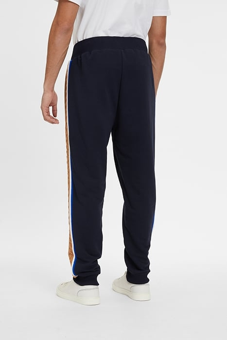 CUFFED SWEATPANTS WITH BRAID DETAIL NAVY / WHITE / PIMK 2