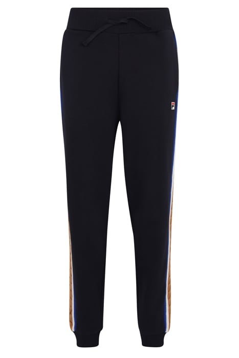 CUFFED SWEATPANTS WITH BRAID DETAIL NAVY / WHITE / PIMK 4