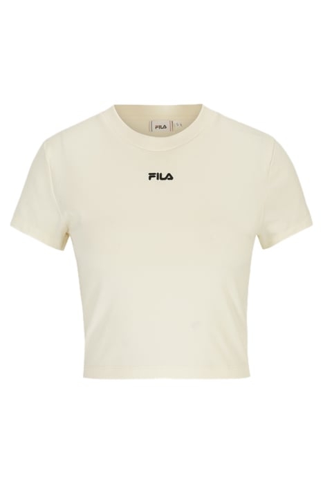 LATINA CROPPED TEE ANTIQUE WHITE 3