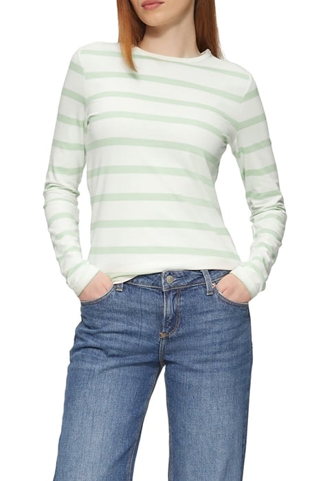 S.OLIVER-QS T-SHIRTS GREEN-LIGHT 1